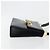 Borsa a tracolla Salvatore Ferragamo Gancini in pelle nera e oro Auth 194666 Nero D'oro - vista 4