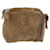 Borsa a tracolla LOEWE in scamosciato beige e oro Auth bs36680 D'oro