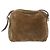 Borsa a tracolla LOEWE in scamosciato beige e oro Auth bs36680 D'oro - vista 2