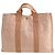 Borsa tote Hermès in tessuto rosa
