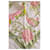 Foulard Hermès Caraibes in seta rosa  - vista 3