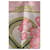 Foulard Hermès Caraibes in seta rosa  - vista 4