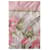 Foulard Hermès Caraibes in seta rosa  - vista 6
