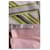 Foulard Hermès Caraibes in seta rosa  - vista 7
