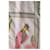 Foulard Hermès Caraibes in seta rosa  - vista 8