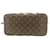 Borsa Tote Louis Vuitton Neverfull MM Marrone Nero Argento D'oro - vista 5