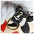 Bolso Tote Louis Vuitton Neverfull MM Negro Blanco Roja - vista 11