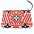 Bolso Tote Louis Vuitton Neverfull MM Negro Blanco Roja - vista 16