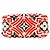 Bolso Tote Louis Vuitton Neverfull MM Negro Blanco Roja - vista 6