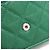 Cartera tríptico de piel de becerro granulada verde Chanel - vista 7
