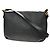 Fendi Front Pocket Messenger Zucchino Coated Canvas Medium Nero - vista 2
