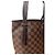 Louis Vuitton Damier Bucket Marrone - vista 3