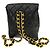 Chanel Vintage CC Pocket gestepptes Lammleder Small Schwarz - Ansicht 2