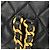 Chanel Vintage CC Pocket gestepptes Lammleder Small Schwarz - Ansicht 7
