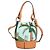 Borsa Balloon della Collezione Loewe Paula's Ibiza Marrone Blu - vista 3