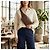 Borsa a tracolla Louis Vuitton Geronimos Damier Marrone - vista 10