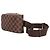 Borsa a tracolla Louis Vuitton Geronimos Damier Marrone - vista 9