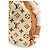 Borsa a spalla Louis Vuitton Cruise Line Bulle MM Beige - vista 8
