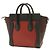 Céline Borsa Celine Luggage Nano Shopper Marrone Rosso Bordò Marrone scuro - vista 3
