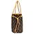 Borsa Tote Louis Vuitton Neverfull PM Monogram Marrone - vista 3