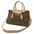 Borsa a mano e borsa a tracolla Louis Vuitton Monogram Tuileries Beige - vista 3