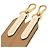 Borsa a mano e borsa a tracolla Louis Vuitton Monogram Tuileries Beige - vista 6