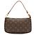 Borsa a mano Pochette Accessoires Monogram Louis Vuitton Marrone