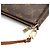 Borsa a mano Pochette Accessoires Monogram Louis Vuitton Marrone - vista 7