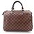 Borsa Louis Vuitton Speedy 30 Damier Marrone Damier ebene - vista 2