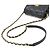 Chanel Matelasse Mini Flap Chain Shoulder Handbag Black - view 6