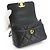 Chanel Matelasse Mini Flap Chain Shoulder Handbag Black - view 7