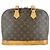 Louis Vuitton Alma Voyage Monogram Canvas MM Marrone - vista 2