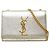 Borsa a tracolla Saint Laurent YSL Logo Kate Crossbody Chain Shoulder Bag D'oro