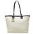Borsa Tote Chanel On The Road Coco Mark Wild Stitch Bianco