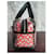 Bally Savanna Borsa in PVC trasparente e pelle Marrone Nero Bianco Rosso  - vista 10