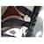 Bally Savanna Borsa in PVC trasparente e pelle Marrone Nero Bianco Rosso  - vista 16
