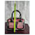 Bally Savanna Borsa in PVC trasparente e pelle Marrone Nero Bianco Rosso  - vista 7