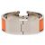 Hermès Bracciale Charm Hermes Clic Clac H PM Argento Arancione - vista 3