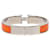 Hermès Bracelet Click H PM Hermes Argenté Orange  - vue 3