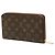 Portafoglio lungo Louis Vuitton Monogram Zippy Organizer Marrone - vista 2