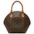 Borsa Louis Vuitton Monogram Ellipse PM Marrone