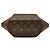 Borsa Louis Vuitton Monogram Ellipse PM Marrone - vista 3