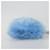 Clutch Prada Faux Fur Oversized Blu - vista 4