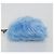 Clutch Prada Faux Fur Oversized Blu - vista 5