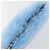 Clutch Prada Faux Fur Oversized Blu - vista 6