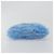 Clutch Prada Faux Fur Oversized Blu - vista 7
