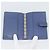 Copertina Agenda Louis Vuitton Epi PM Blu - vista 7