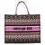 Borsa Christian Dior Book Tote Large Multicolore Cachi