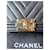 Chanel Borsa Boy Medium Nera Agnello Chevron Nero - vista 11