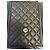 Borsa Chanel Boy Medium in pelle d'agnello nera Nero - vista 12